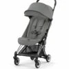 Cybex COYA Compact Stroller - Chrome / Dark Brown / Mirage Grey -Graco Store cybex coya compact stroller chrome dark brown mirage grey 7