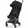 Cybex COYA Compact Stroller - Chrome / Dark Brown / Sepia Black 1 Cybex COYA Compact Stroller - Chrome / Dark Brown / Sepia Black -Graco Store cybex coya compact stroller chrome dark brown sepia black 6