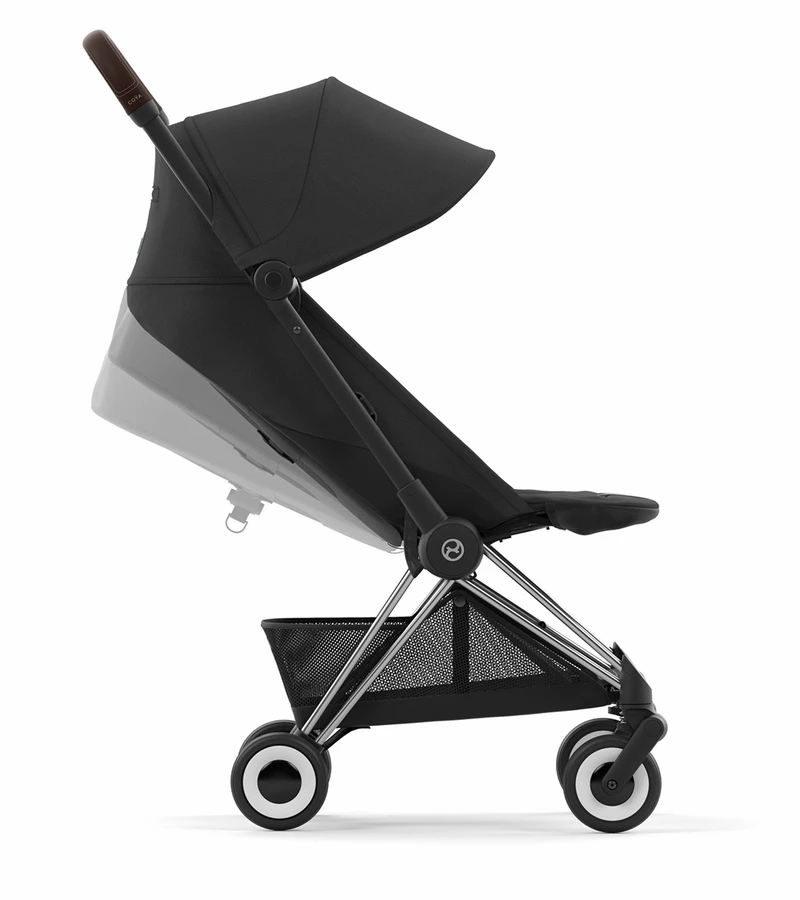 Cybex COYA Compact Stroller + Cloud Q SensorSafe Travel System Bundle - Rose Gold / Mirage Grey / Stardust Black 7 Cybex COYA Compact Stroller + Cloud Q SensorSafe Travel System Bundle - Rose Gold / Mirage Grey / Stardust Black - Image 5