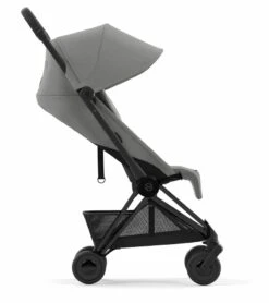 Cybex COYA Compact Stroller - Matte Black / Mirage Grey -Graco Store cybex coya compact stroller matte black mirage grey 9