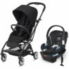 Cybex Eezy S Twist 2 Stroller + Aton 2 SensorSafe Travel System Bundle - Deep Black / Lavastone Black 1 Cybex Eezy S Twist 2 Stroller + Aton 2 SensorSafe Travel System Bundle - Deep Black / Lavastone Black -Graco Store cybex eezy s twist 2 stroller aton 2 sensorsafe travel system bundle deep black lavastone black 84