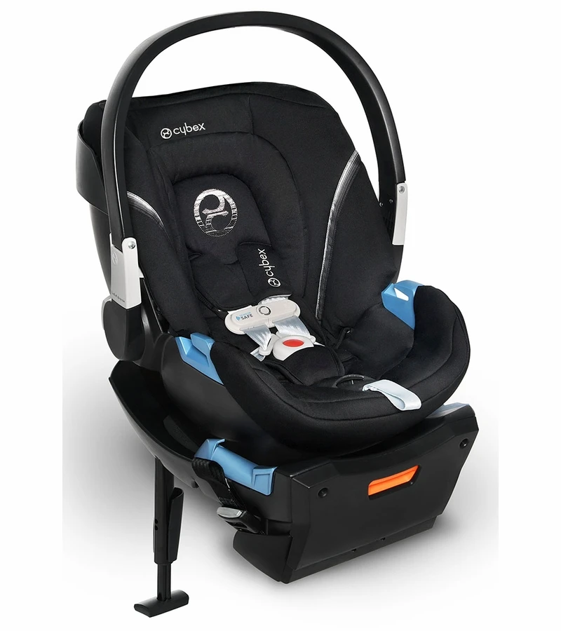 Cybex Eezy S Twist 2 Stroller + Aton 2 SensorSafe Travel System Bundle - Deep Black / Lavastone Black 9 Cybex Eezy S Twist 2 Stroller + Aton 2 SensorSafe Travel System Bundle - Deep Black / Lavastone Black - Image 7