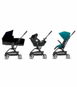 Cybex Eezy S Twist 2 Stroller + Aton 2 SensorSafe Travel System Bundle - Deep Black / Lavastone Black 14 Cybex Eezy S Twist 2 Stroller + Aton 2 SensorSafe Travel System Bundle - Deep Black / Lavastone Black -Graco Store cybex eezy s twist 2 stroller cot s bassinet bundle classic beige 79