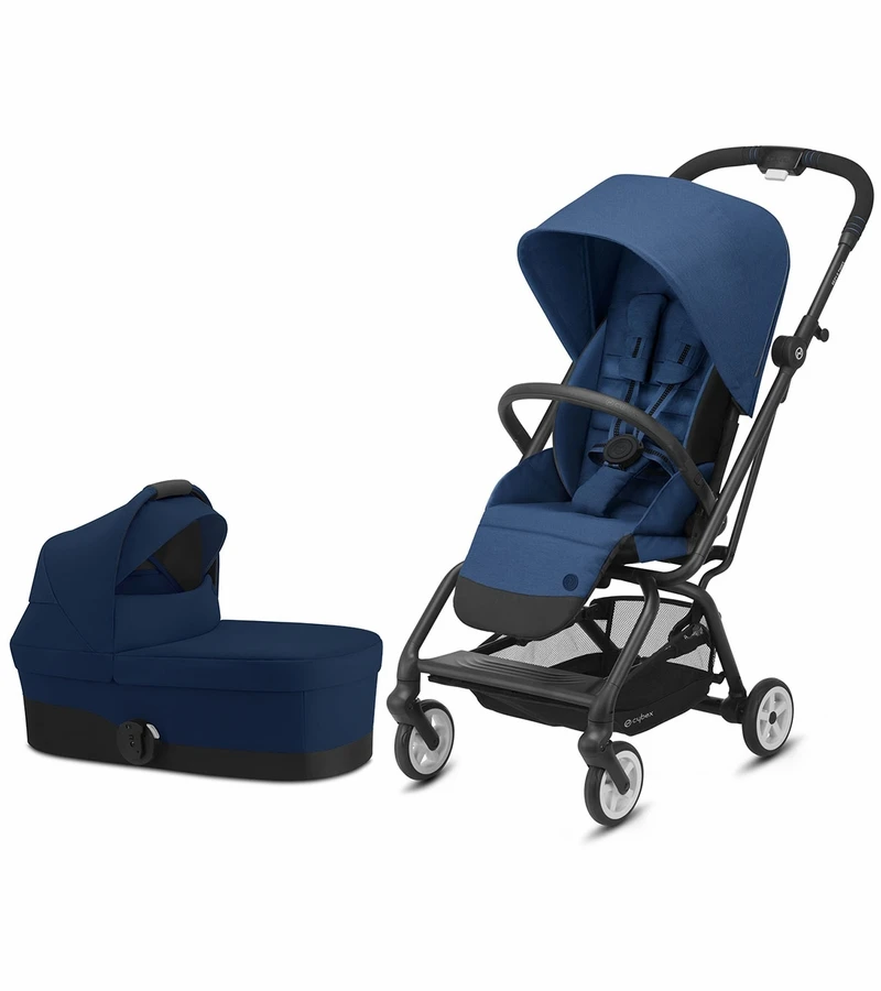 Cybex Eezy S Twist 2 Stroller + Cot S Bassinet Bundle - Navy Blue 3 Cybex Eezy S Twist 2 Stroller + Cot S Bassinet Bundle - Navy Blue