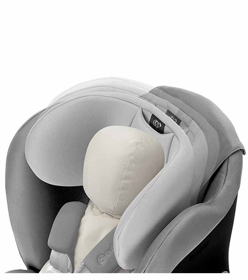 Cybex Eternis S SensorSafe All-in-One Convertible Car Seat - Lavastone 8 Cybex Eternis S SensorSafe All-in-One Convertible Car Seat - Lavastone - Image 6