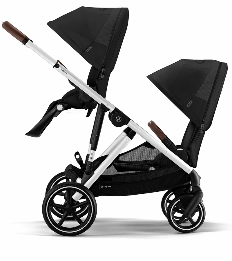 Cybex Gazelle S 2 Stroller + Cot Bundle - Taupe Frame / Seashell Beige 7 Cybex Gazelle S 2 Stroller + Cot Bundle - Taupe Frame / Seashell Beige - Image 5
