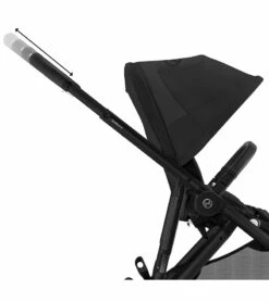 Cybex Gazelle S 2 Single-to-Double Stroller - Black Frame / Moon Black -Graco Store cybex gazelle s 2 single to double stroller black frame moon black 10