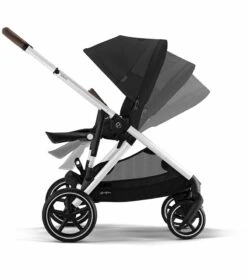 Cybex Gazelle S 2 Single-to-Double Stroller - Silver Frame / Moon Black 12 Cybex Gazelle S 2 Single-to-Double Stroller - Silver Frame / Moon Black -Graco Store cybex gazelle s 2 single to double stroller silver frame moon black 137