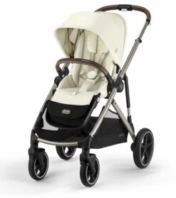 Cybex Gazelle S 2 Single-to-Double Stroller - Taupe Frame / Seashell Beige 11 Cybex Gazelle S 2 Single-to-Double Stroller - Taupe Frame / Seashell Beige -Graco Store cybex gazelle s 2 single to double stroller taupe frame seashell beige 137