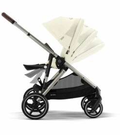 Cybex Gazelle S 2 Single-to-Double Stroller - Taupe Frame / Seashell Beige 12 Cybex Gazelle S 2 Single-to-Double Stroller - Taupe Frame / Seashell Beige -Graco Store cybex gazelle s 2 single to double stroller taupe frame seashell beige 138