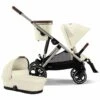 Cybex Gazelle S 2 Stroller + Cot Bundle - Taupe Frame / Seashell Beige -Graco Store cybex gazelle s 2 stroller cot bundle taupe frame seashell beige 109