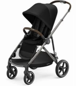 Cybex Gazelle S Double Stroller Bundle - Classic Beige / Moon Black (Taupe Frame) -Graco Store cybex gazelle s double stroller bundle deep black moon black taupe frame 44 2