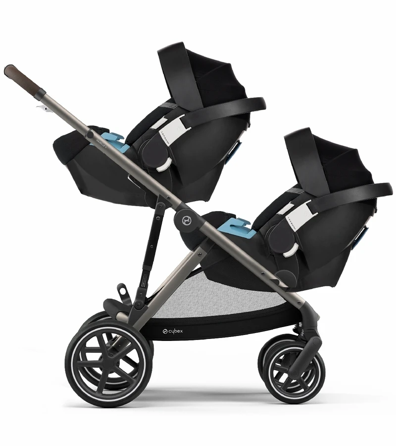 Cybex Gazelle S Double Stroller - Classic Beige (Taupe Frame) 7 Cybex Gazelle S Double Stroller - Classic Beige (Taupe Frame) - Image 5
