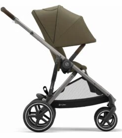 Cybex Gazelle S Stroller & Cot - Classic Beige (Taupe Frame) -Graco Store cybex gazelle s stroller cot classic beige taupe frame 37 1