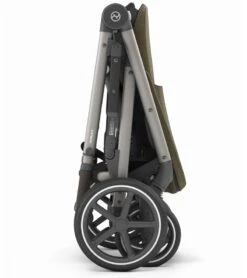 Cybex Gazelle S Single-to-Double Stroller - Classic Beige (Taupe Frame) -Graco Store cybex gazelle s stroller cot classic beige taupe frame 41