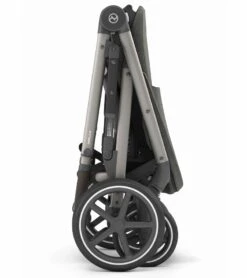 Cybex Gazelle S Stroller & Cot - Soho Grey (Taupe Frame) -Graco Store cybex gazelle s stroller cot soho grey taupe frame 47