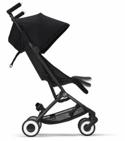 Cybex Libelle 2 Compact Stroller + Aton 2 SensorSafe Travel System Bundle - Lava Grey / Lavastone Black -Graco Store cybex libelle 2 compact stroller aton 2 sensorsafe travel system bundle lava grey lavastone black 62 1