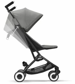 Cybex Libelle 2 Compact Stroller - Lava Grey -Graco Store cybex libelle 2 compact stroller lava grey 150