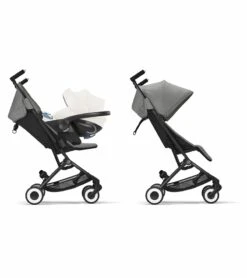 Cybex Libelle 2 Compact Stroller - Lava Grey -Graco Store cybex libelle 2 compact stroller lava grey 151
