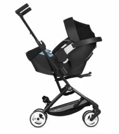 Cybex Libelle Compact Stroller + Aton 2 SensorSafe Travel System Bundle - Deep Black / Lavastone Black -Graco Store cybex libelle compact stroller aton 2 sensorsafe travel system bundle deep black lavastone black 170