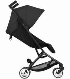 Cybex Libelle Compact Stroller + Aton 2 SensorSafe Travel System Bundle - Navy Blue / Lavastone Black -Graco Store cybex libelle compact stroller aton 2 sensorsafe travel system bundle navy blue lavastone black 168