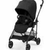 Cybex Melio Carbon Stroller - Deep Black -Graco Store cybex melio carbon stroller deep black 160