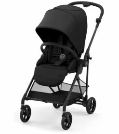 Cybex Melio Carbon Stroller - Deep Black