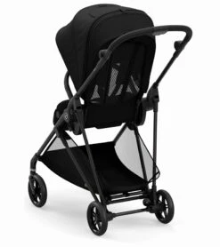 Cybex Melio Carbon Stroller - Deep Black -Graco Store cybex melio carbon stroller deep black 164