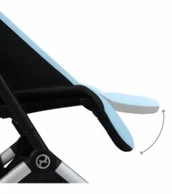 Cybex Orfeo Compact Stroller + Aton G SensorSafe Travel System Bundle - Beach Blue / Moon Black -Graco Store cybex orfeo compact stroller aton g sensorsafe travel system bundle beach blue moon black 10