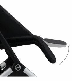 Cybex Orfeo Compact Stroller + Aton G SensorSafe Travel System Bundle - Moon Black / Moon Black -Graco Store cybex orfeo compact stroller aton g sensorsafe travel system bundle moon black moon black 9