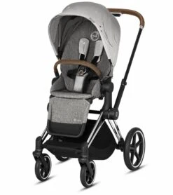 Cybex Priam 3 Complete Stroller - Koi/Chrome/Brown
