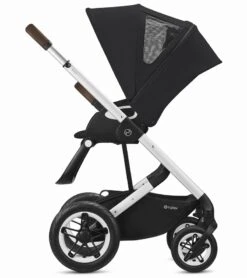 Cybex Talos S Lux All-Terrain Stroller + Aton 2 SensorSafe Travel System Bundle - River Blue / Lavastone Black -Graco Store cybex talos s lux all terrain stroller aton 2 sensorsafe travel system bundle deep black lavastone black 157