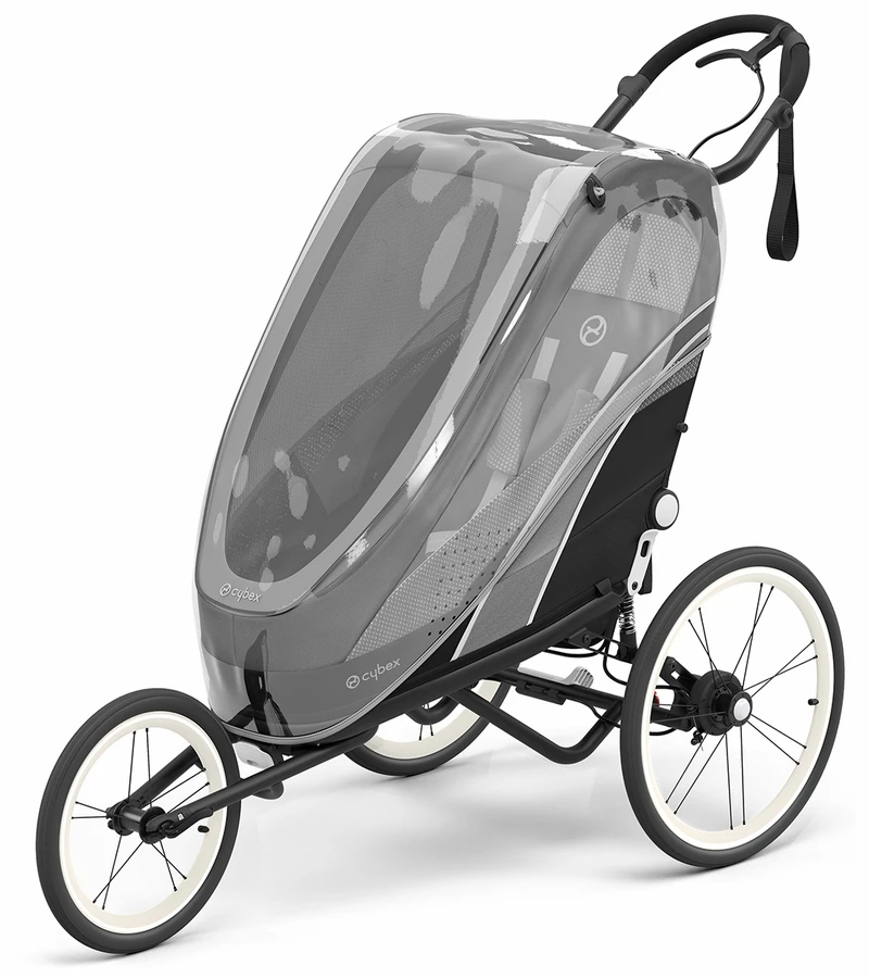 Cybex Zeno Multisport Trailer Bundle - Black Frame + Medal Grey Seat Pack 7 Cybex Zeno Multisport Trailer Bundle - Black Frame + Medal Grey Seat Pack - Image 5