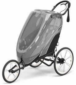 Cybex Zeno Multisport Trailer Bundle - Cream/Orange Frame + Medal Grey Seat Pack -Graco Store cybex zeno multisport trailer bundle cream orange frame medal grey seat pack 158