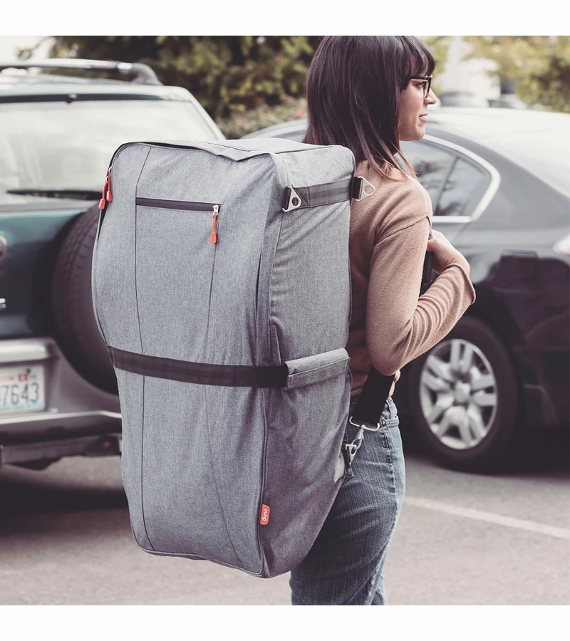 Diono Car Seat Travel Backpack - Gray 7 Diono Car Seat Travel Backpack - Gray - Image 5