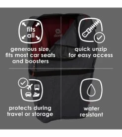 Diono Car Seat Travel Backpack - Gray 15 Diono Car Seat Travel Backpack - Gray -Graco Store diono car seat travel backpack gray 12