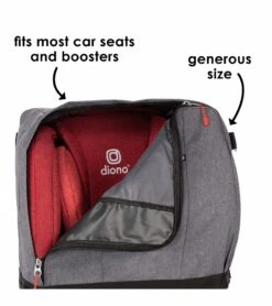 Diono Car Seat Travel Backpack - Gray 12 Diono Car Seat Travel Backpack - Gray -Graco Store diono car seat travel backpack gray 9