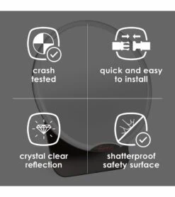 Diono Easy View Mirrors (2 Pack) -Graco Store diono easy view mirrors 2 pack 12