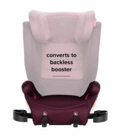 Diono Monterey 2XT Latch 2-in-1 Booster Car Seat - Plum -Graco Store diono monterey 2xt latch 2 in 1 booster car seat plum 85