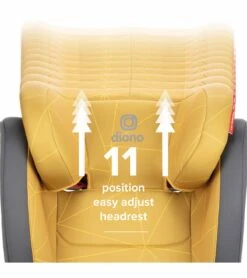 Diono Monterey 2XT Latch 2-in-1 Booster Car Seat - Yellow Sulphur 13 Diono Monterey 2XT Latch 2-in-1 Booster Car Seat - Yellow Sulphur -Graco Store diono monterey 2xt latch 2 in 1 booster car seat yellow sulphur 101