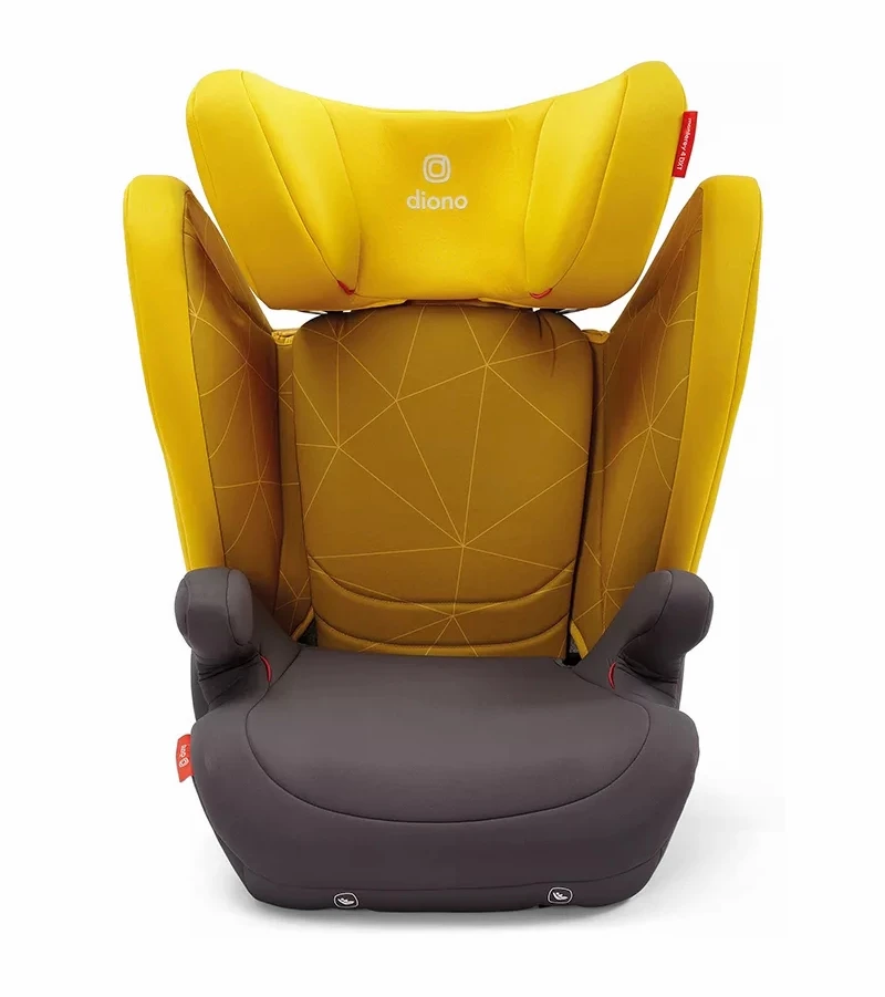 Diono Monterey 4DXT High Back Belt Positioning Booster Car Seat - Yellow Sulphur 3 Diono Monterey 4DXT High Back Belt Positioning Booster Car Seat - Yellow Sulphur