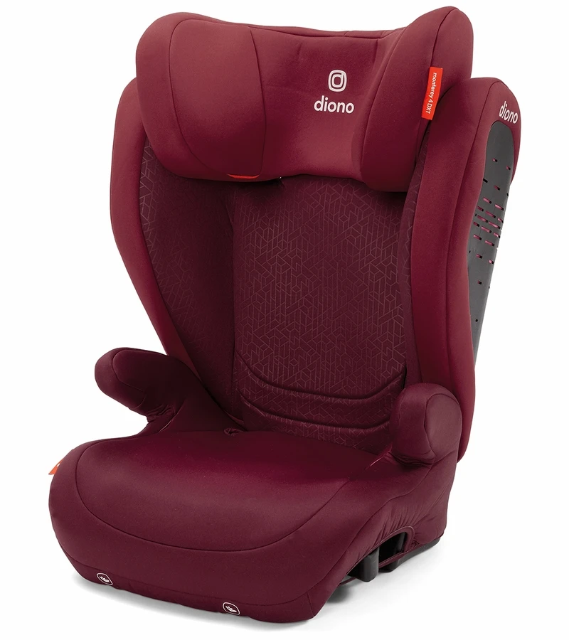 Diono Monterey 4DXT Latch 2-in-1 Booster Car Seat - Plum 3 Diono Monterey 4DXT Latch 2-in-1 Booster Car Seat - Plum