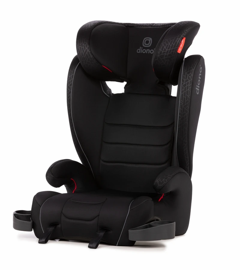 Diono Monterey XT High Back Belt Positioning Booster Car Seat - Black 4 Diono Monterey XT High Back Belt Positioning Booster Car Seat - Black - Image 2