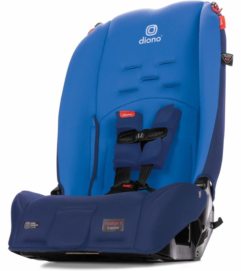 Diono Radian 3R Narrow All-in-One Convertible Car Seat - Blue Sky 5 Diono Radian 3R Narrow All-in-One Convertible Car Seat - Blue Sky - Image 3
