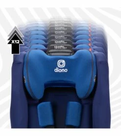 Diono Radian 3R SafePlus All-in-One Convertible Car Seat - Blue Sky -Graco Store diono radian 3r safeplus all in one convertible car seat blue sky 10