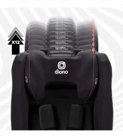 Diono Radian 3R SafePlus All-in-One Convertible Car Seat - Jet Black 12 Diono Radian 3R SafePlus All-in-One Convertible Car Seat - Jet Black -Graco Store diono radian 3r safeplus all in one convertible car seat jet black 9