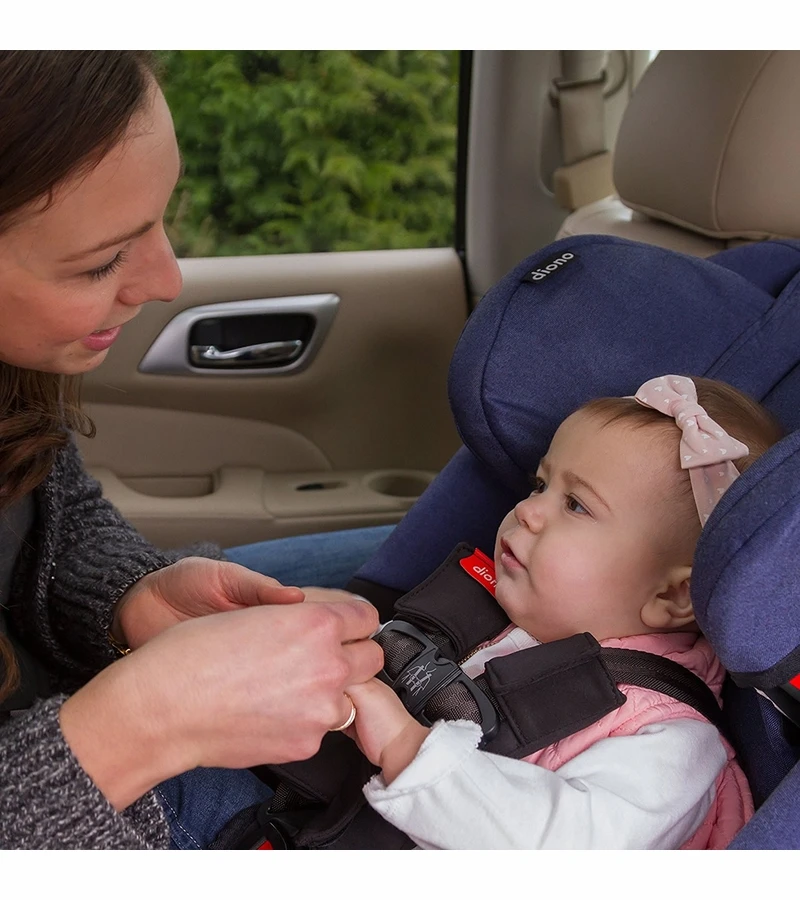 Diono Radian RXT Convertible + Booster Car Seat - Black Plaid 5 Diono Radian RXT Convertible + Booster Car Seat - Black Plaid - Image 3