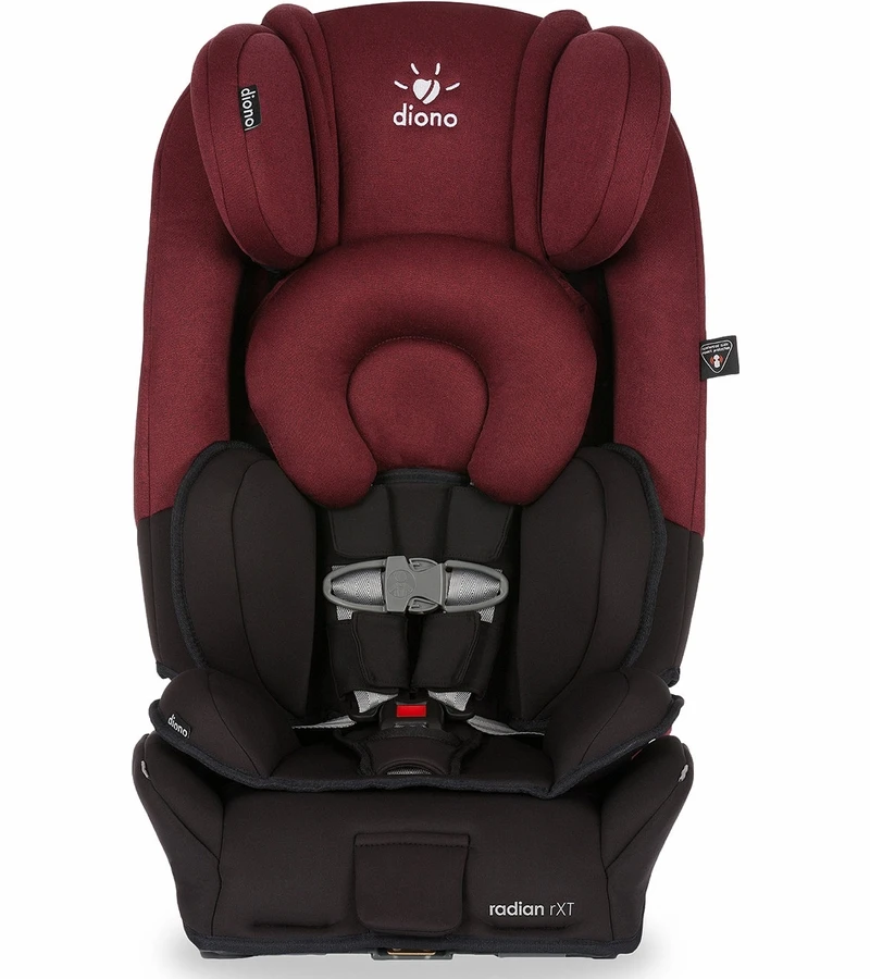 Diono Radian RXT Convertible + Booster Car Seat - Black Scarlet 4 Diono Radian RXT Convertible + Booster Car Seat - Black Scarlet - Image 2