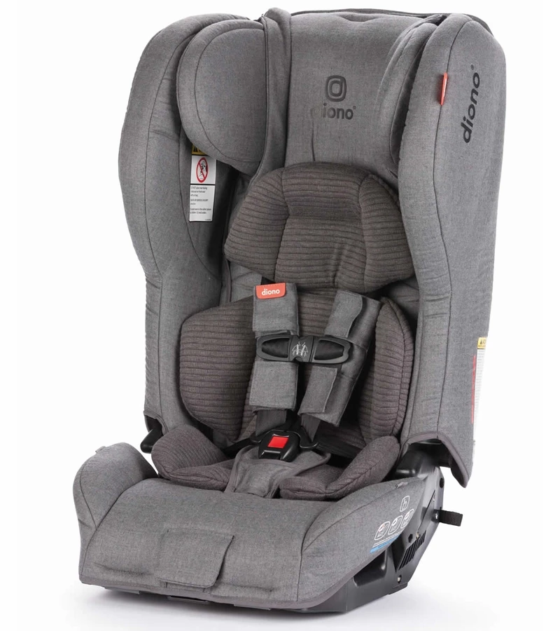 Diono Rainier 2 AXT All-in-One Convertible Car Seat + Booster - Dark Grey Wool 5 Diono Rainier 2 AXT All-in-One Convertible Car Seat + Booster - Dark Grey Wool - Image 3