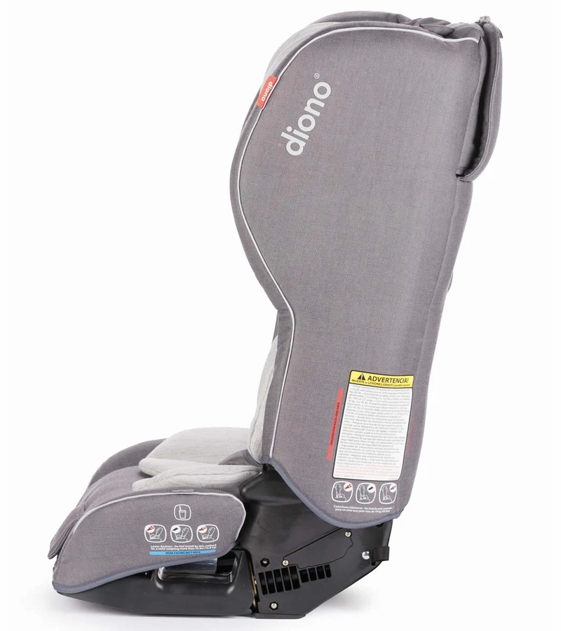 Diono Rainier 2 AXT All-in-One Convertible Car Seat + Booster - Grey Oyster 6 Diono Rainier 2 AXT All-in-One Convertible Car Seat + Booster - Grey Oyster - Image 4